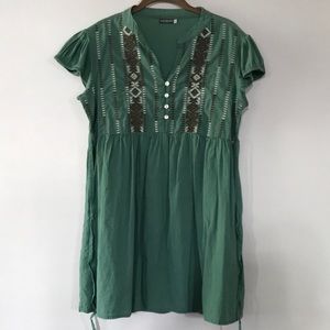 EARTHBOUND Trading Company Green Tunic